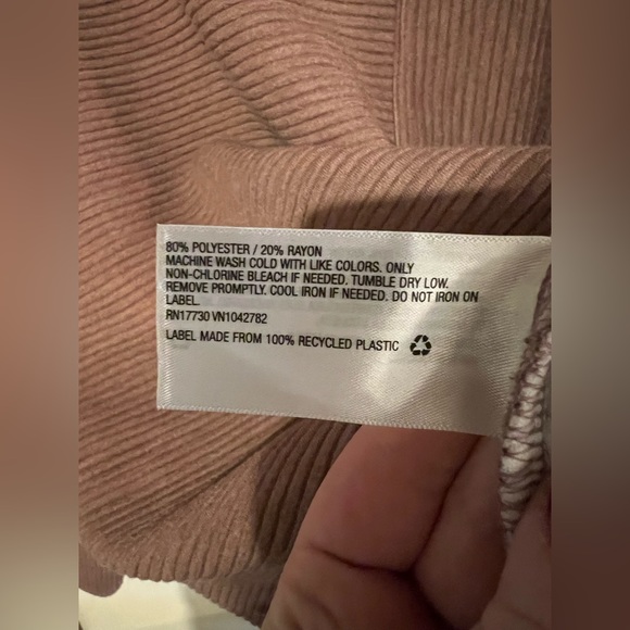 A New Day Sweater With Pocket Mauve Womens XL - Picture 4 of 4